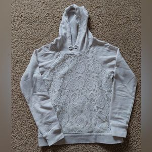 Garage Hoodie with beautiful lace detail